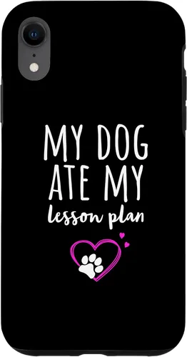 Miniatura 8 de iPhone 14 Mi perro se comió mi plan de lecciones divertido estuche para profesores de regreso a clases