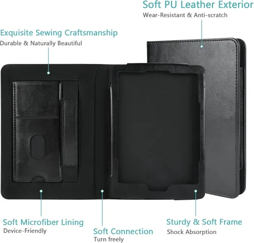 Miniatura 3 de COO Funda para Kindle Paperwhite de 6.8" (11ª generación - 2021) y Signature Edition, piel sintética de alta calidad para Kindle Paperwhite de 6.8