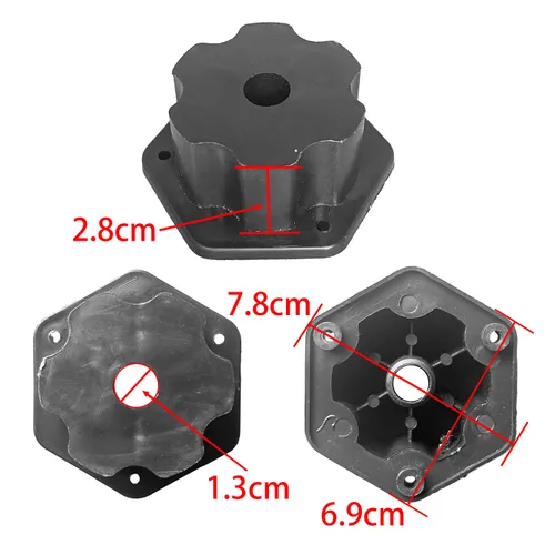 Miniatura 3 de 2 unidades de 12 voltios RS550 40000 RPM caja de cambios de motor de alta velocidad para ruedas eléctricas, par de motores de 12 V para piezas