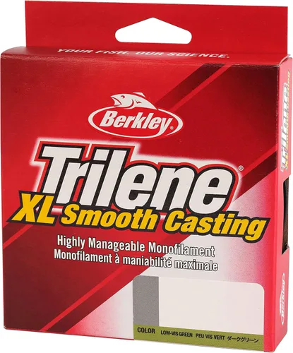 Miniatura 3 de Berkley Trilene XL - Sedal de pesca monofilamento Verde (Low-Vis Green)