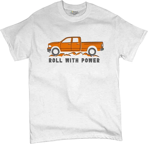 Miniatura 69 de Tee Hunt Camisetas gráficas y camisetas sin mangas para hombre Roll with Power Pickup Truck