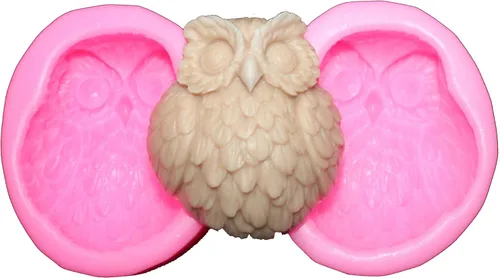 Miniatura 8 de Paquete de 2 moldes de silicona para jabón natural para el cuidado de la piel, jabón de arte y productos de aromaterapia (elefante)