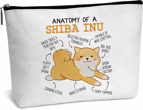 Miniatura 9 de Bolsa de maquillaje, regalos de graduación de cumpleaños para amantes de los animales, amigos, mamá, mujer, niña, hija, bolsa de viaje, BEAGLE