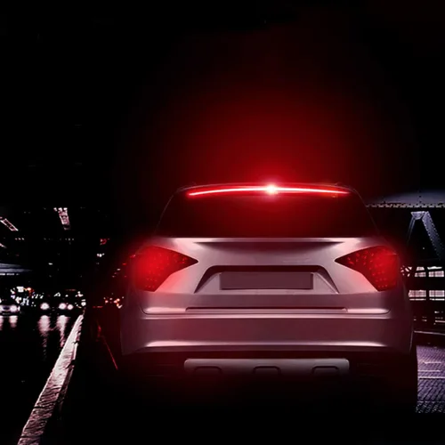 Miniatura 2 de YM E-Bright Tira de luz de freno LED, tercer freno, 5 funciones, señales de giro secuenciales, luz de freno de montaje alto para camioneta