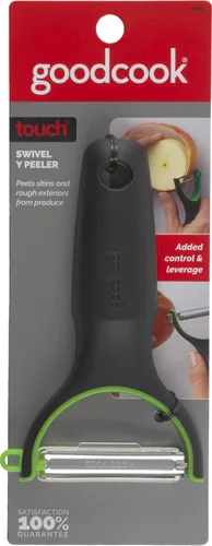 Miniatura 5 de Goodcook Pelador en forma de Y de hoja recta, negro