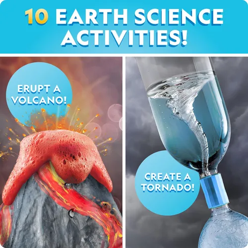Miniatura 4 de National Geographic Mega Science Lab - Kit para niños con 75 experimentos fáciles, con ciencia de la tierra, conjunto de química y proyectos STEM
