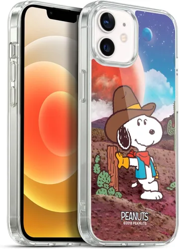 Miniatura 16 de Head Case Designs Funda de gel con licencia oficial de Peanuts Nebula Cactus Needles Snoopy Space Cowboy [protección de grado militar] compatible