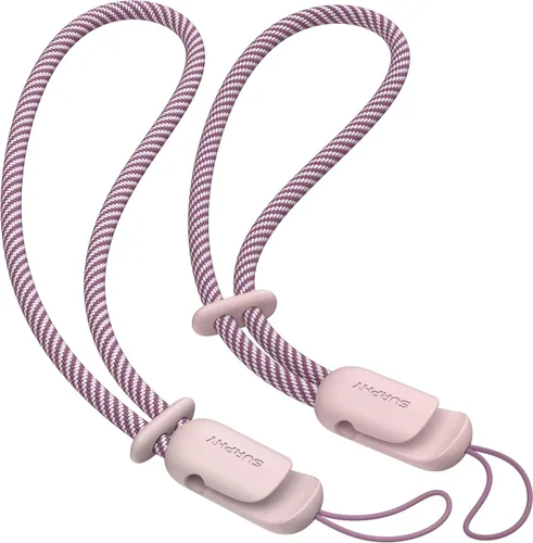 Miniatura 30 de SURPHY Paquete de 2 cordones de teléfono para funda de teléfono celular, correa de muñeca para teléfono para funda, correa de teléfono celular