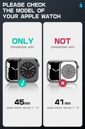 Miniatura 3 de SUPCASE Paquete para Apple Watch Series 8/7 [1.772 in]