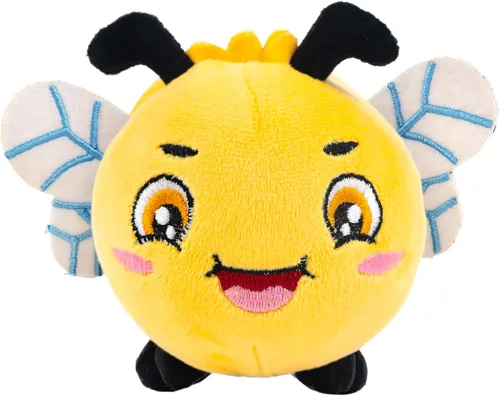 Miniatura 7 de Scentco Snuggle Bugs (Bumble Bee), juguete de peluche con aroma a tarta de merengue de limón, regalos para niños, guía de regalos, aromaterapia