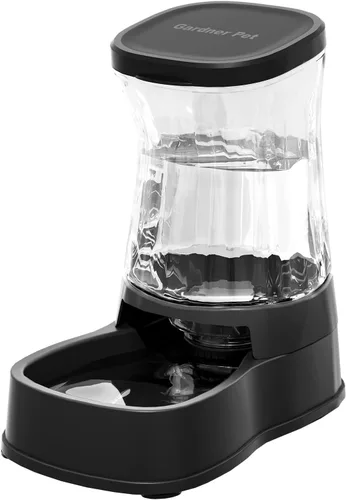 Miniatura 11 de Gardner Pet - Dispensador automático de agua para perros, bebedero de gravedad de acero inoxidable, 100% libre de BPA, cuencos de alimentación