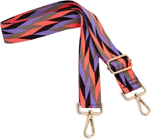Miniatura 123 de S&loyoe Correas de repuesto para bolso, correa ajustable para bolsa cruzada, correas de guitarra anchas para bolsos de 1.5 pulgadas