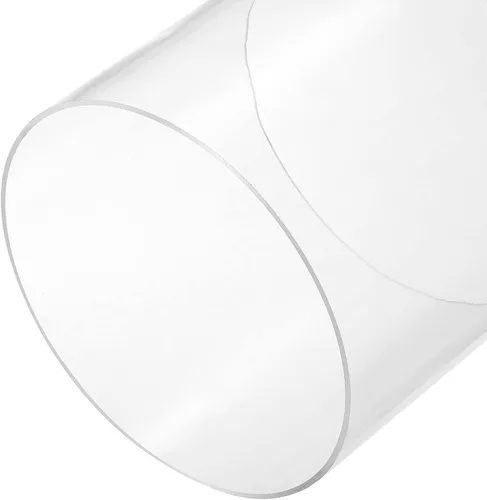 Miniatura 15 de MECCANIXITY Tubo acrílico transparente rígido redondo tubo 145 mm (5.7 ") ID 150 mm (6") OD 6" para lámparas y linternas, sistema de refrigeración