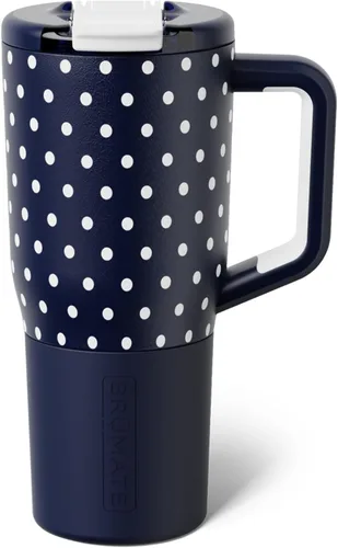 Miniatura 18 de BrüMate Müv – Taza de café térmica de 25 onzas, 100% a prueba de fugas, con asa y tapa, taza de café de acero inoxidable para viaje, taza de café