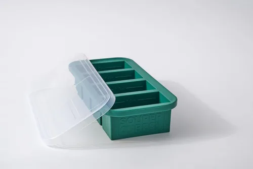 Miniatura 12 de Souper Cubes Bandeja de Silicona para Congelador de 1 Taza con Tapas, Perfecta para Almacenar Caldo, Sobras, Arroz, Salsa y Más, Moldes de Silicona