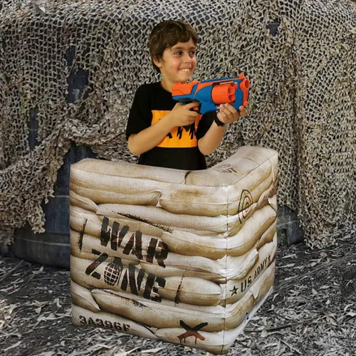 Miniatura 2 de Combat Battlefield compatible con etiqueta láser, pistola de agua, pistola de dardos, perfecto para actividades de cumpleaños de niños y niñas