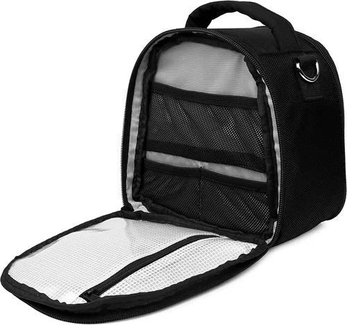 Miniatura 5 de Vangoddy Laurel Onyx - Funda de transporte para cámara Canon EOS, RP, R, Rebel DSLR, marco completo y cámaras sin espejo Negro (Onyx Black)