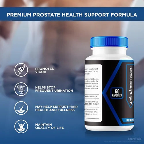 Miniatura 7 de NutraRize Paquete de 2 cápsulas de prostazen, píldoras oficiales de prostazen para apoyar la salud de la próstata, Prostazen Plus Premium Formula