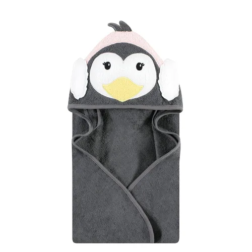 Miniatura 89 de Hudson Baby Toalla unisex de algodón con capucha con cara de animal para bebé, abeja amarilla, talla única Amarillo Bee
