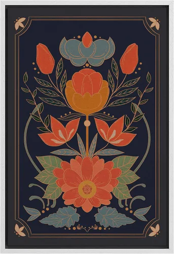 Miniatura 34 de SIGNFORD Lienzo impreso para pared, acuarela, floral, retro, abstracto, naturaleza, desierto, ilustraciones florales botánicas, arte moderno