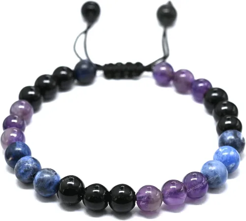 Miniatura 47 de Pulsera del zodiaco de cristales curativos