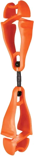 Miniatura 15 de Ergodyne Squids 3420 Swiveling Glove Clip Holder with Dual Clips Azul - Paquete de 6