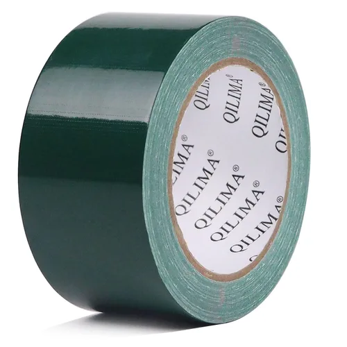 QILIMA Cinta adhesiva verde oscuro, tela impermeable para conductos, cinta adhesiva de grado profesional para fotógrafos, reparaciones, bricolaje,