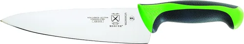 Miniatura 6 de Mercer Culinary Millennia Colors - Juego de 5 tableros magnéticos con asas verdes, bambú