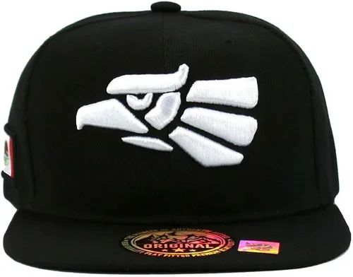 Miniatura 2 de Mexican Mexico Hat Hecho En Mexico Eagle Aguila Snapback Flat Bill Gorra de béisbol