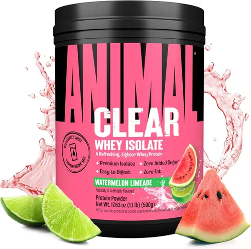 Miniatura 9 de Polvo de Proteína Aislada de Suero Claro - Fácil de Digerir y Mezclar, 5g BCAA, Delicioso y Jugoso, Bebida Refrescante para Cualquier Momento