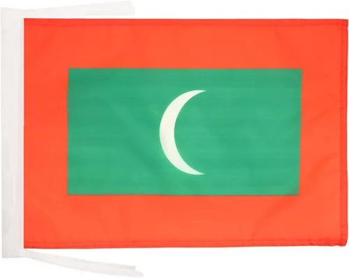 Miniatura 839 de Bandera de México AZ FLAG, 45.7 x 30.5 cm, con cordones - Pequeñas banderas mexicanas de 30 x 45 cm - Bandera de 45.7 x 30.5 cm