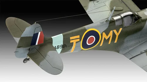 Miniatura 8 de Revell RV03710 Juego de Combate Bf109G-10 & Spitfire Kit de modelo de plástico, sin pintar