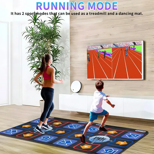 Miniatura 4 de Alfombra de Baile para Adultos y Niños - Juego de Alfombra de Baile Electrónico TV Conecta y Usa, Alfombra de Baile Inalámbrica, Divertidos