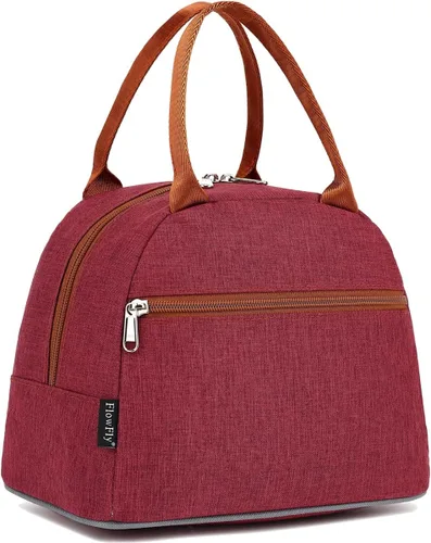 Miniatura 13 de Bolsa de almuerzo aislada FlowFly - Bolsa de asas organizadora para mujeres/hombres, Alpaca