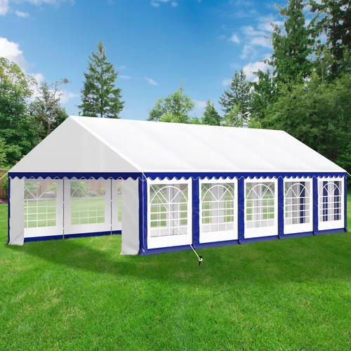 Miniatura 14 de Green Party - Carpa para fiesta de 16 x 20 pies, carpa para eventos de bodas de alta resistencia con 3 bolsas de transporte y paredes laterales