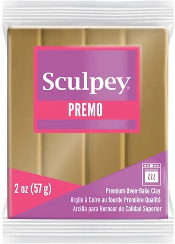Miniatura 5 de Sculpey Premo™ Arcilla polimérica para horno, Rosado con brillo, No tóxica, barra de 2 oz., Ideal para hacer joyas, vacaciones, DIY, medios mixtos