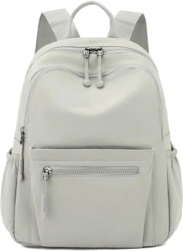 Miniatura 53 de Tanweibago Mini mochilas de nailon para mujer, mochilas pequeñas de 11L para mujer, mochila ligera casual para mujer, mochila de viaje de compras