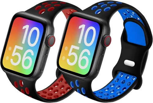 Compatible con correa para Apple Watch para niños de 1.49, 1.57, 1.61, 1.65, 1.73, 1.77 y 1.85 pulgadas, correa deportiva de silicona suave