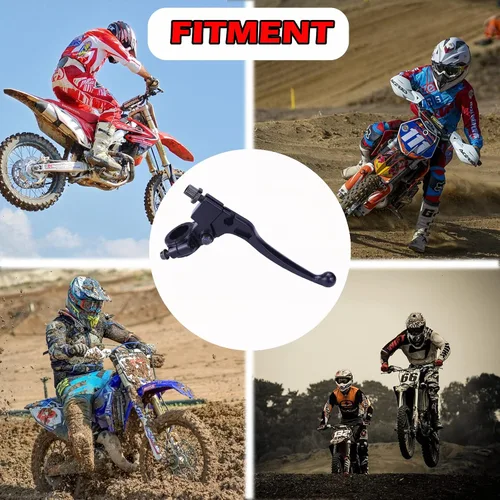 Miniatura 6 de Olym 0.866 in 7/8 "izquierda universal motocicleta embrague palanca palanca percha para CRF XR 80 100 CRF80 XR200 SSR 125cc Coolster Roketa Baja