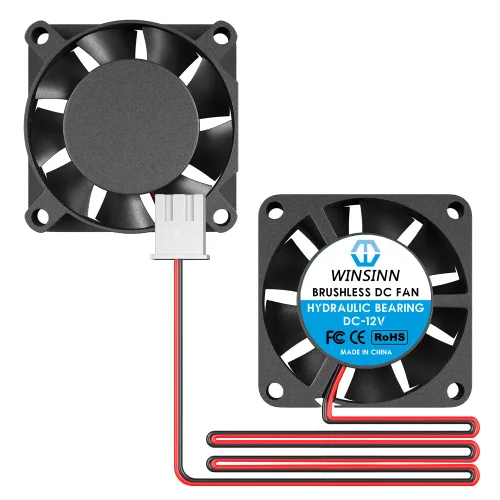 Miniatura 5 de WINSINN Mini ventilador de 0.984 in 5 V Rodamiento hidráulico sin escobillas 2507 0.984x0.276 in - Alta velocidad (paquete de 4 unidades)