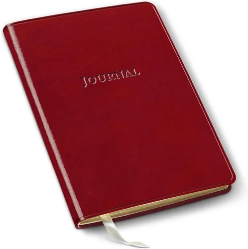 Miniatura 56 de Diario de cuero Gallery Leather - Elaborado en Maine, EE. UU. - Elegante cuaderno de escritura de cuero con 192 páginas rayadas - Un espacio