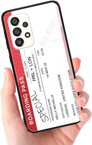 Miniatura 353 de Funda de teléfono personalizada para Samsung Galaxy S22+ / S22 Plus 5G, funda de TPU suave de vidrio templado antiarañazos personalizada con foto