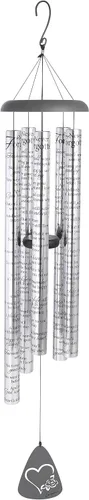 Miniatura 3 de Carson Home Accents Sonnet - Campanilla de viento, 30 pulgadas de longitud, comodidad y luz