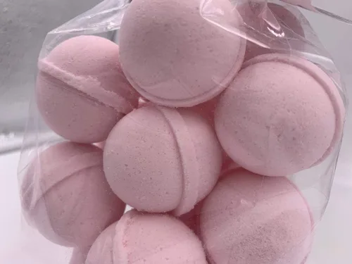 Miniatura 5 de Spa Pure One Thousand Kisses Bath Bomb Fizzies con manteca de karité, ultra hidratante y mejor para todo tipo de piel, cada una de 1 onza