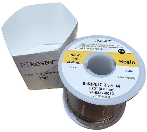 Miniatura 2 de Kester 24-6337-0010 63/37-020-44-66 soldadura de alambre
