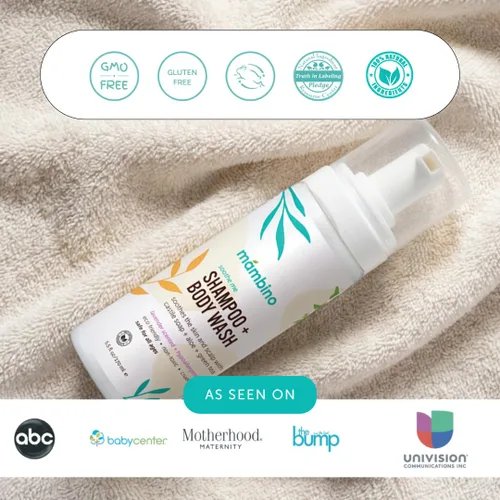 Miniatura 7 de Mambino Organics Soothe Me - Champú y gel de baño corporal para niños, baño esencial para bebés, esenciales suaves para recién nacidos, lavanda y té