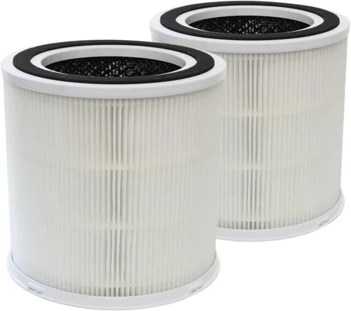 PUREBURG Filtro de repuesto compatible con purificadores de aire DAYETTE AP301 y JOWSET AP301 AP302 AP303 y AIRROBO AR400, paquete de 2 unidades H13