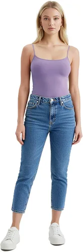 Miniatura 402 de Emmalise Camisola larga casual básica para mujer, con tirantes ajustables, top en capas