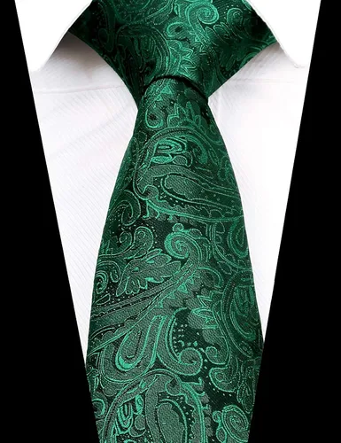 Miniatura 6 de Alizeal Chaleco de traje de cachemira para hombre, corbata de lazo autoatada, conjunto de corbata y bolsillo cuadrado de 3.5in