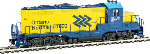 Miniatura 6 de Walthers Trainline HO - Modelo de tren a escala, Emd Gp9m Ontario Northland 5m Gris cable de red